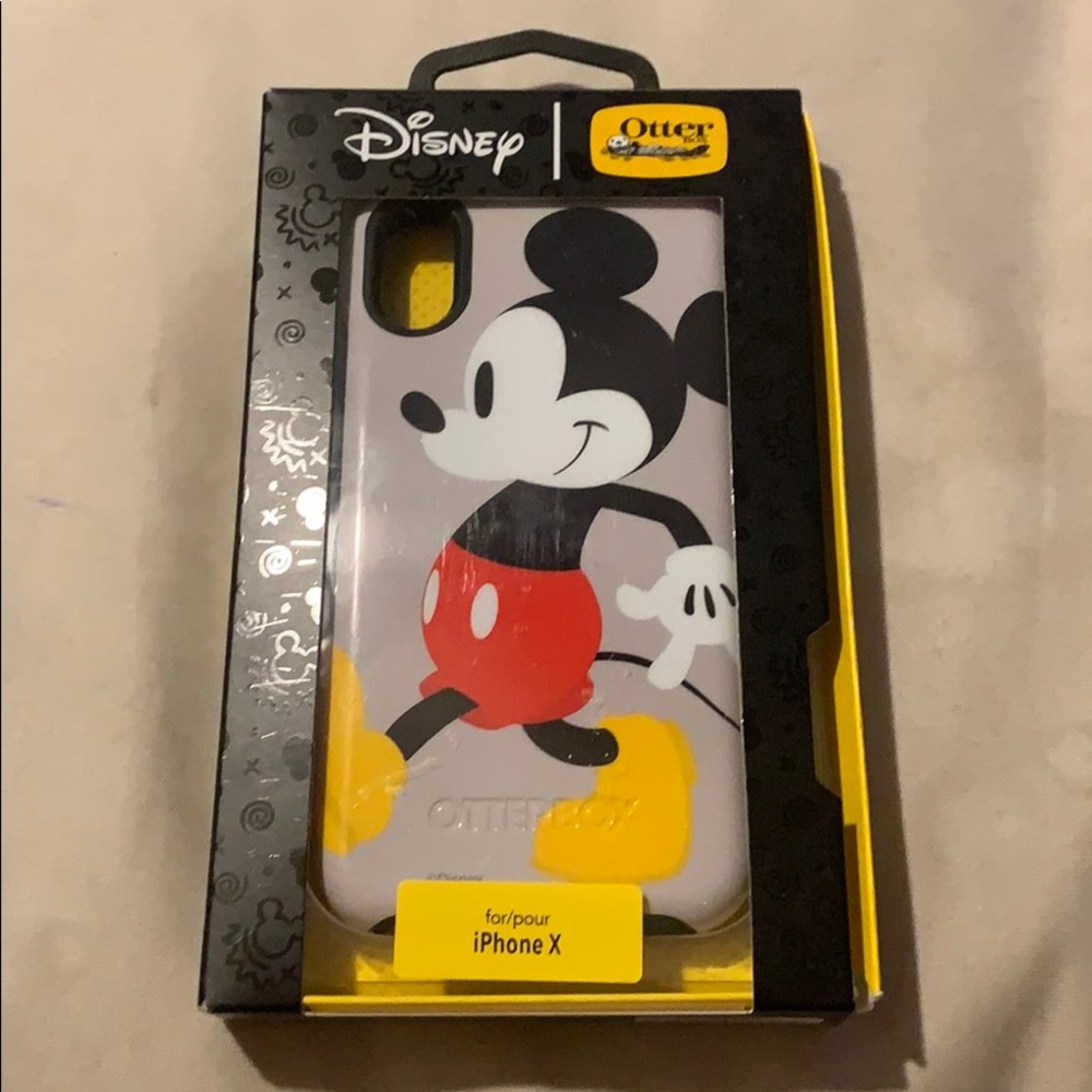 iPhone X case Mickey